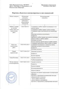 документы на лабораторию
